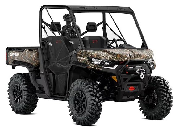 Can-Am Defender X MR 2025 à motif camouflage Wildland