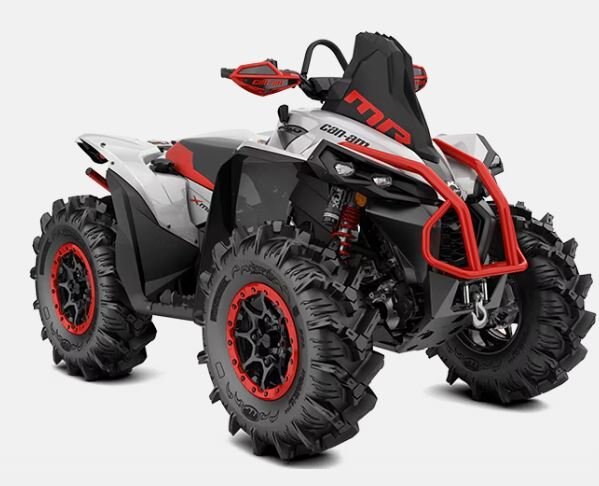 2025 Can-Am Renegade X MR 1000R hyper-silver-legion-red