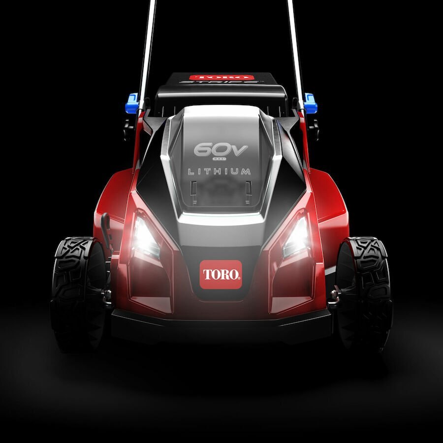 Toro 60V MAX* 21 in. Stripe™ Dual Blades Self Propelled Mower 7.5Ah Battery/Charger Included