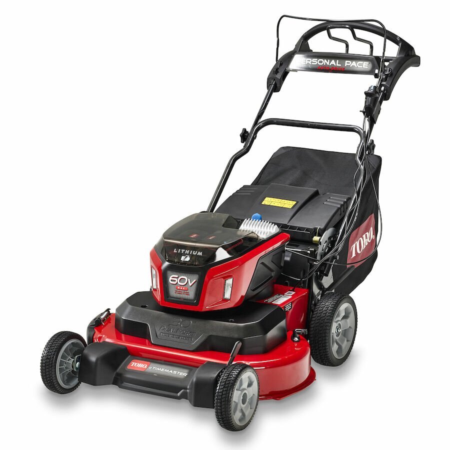 Toro 60V MAX* 30 in. (76 cm) eTimeMaster™ Personal Pace Auto-Drive™ Lawn Mower w/ 10Ah + 5Ah + 2.5Ah Batteries