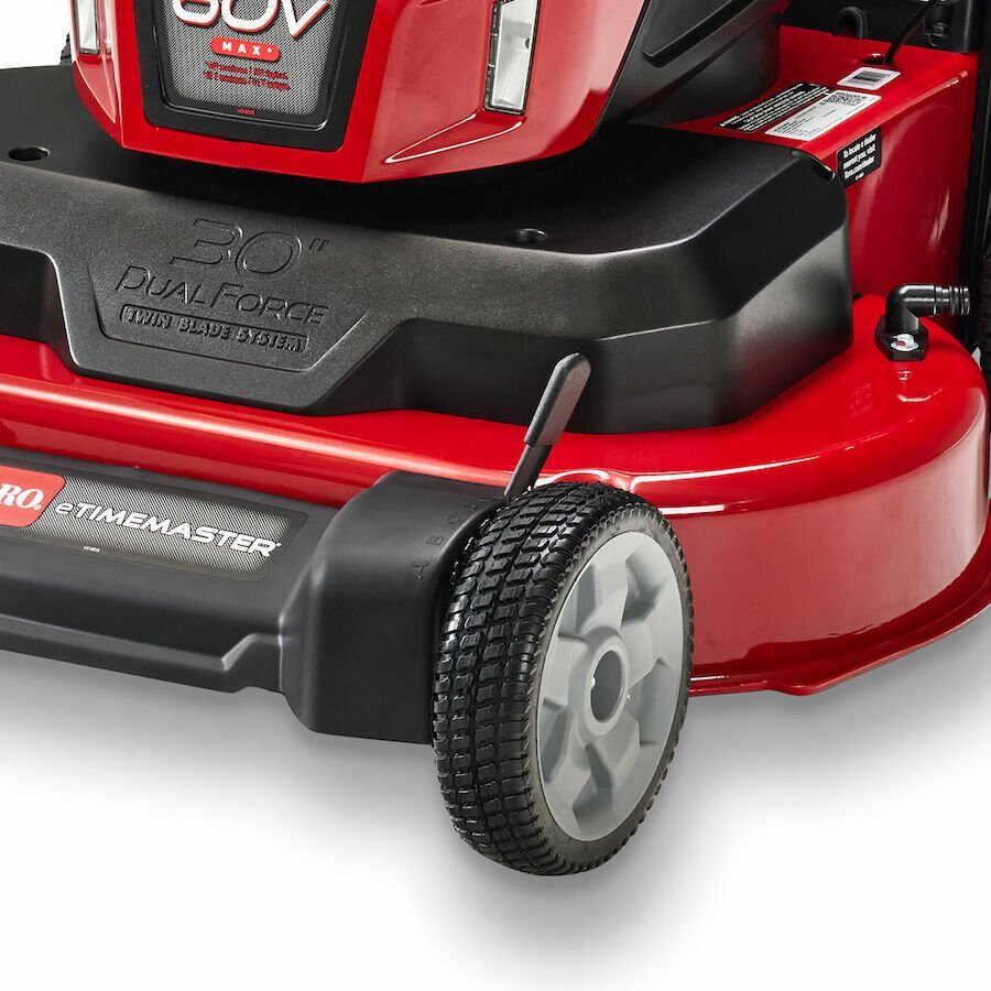 Toro 60V MAX* 30 in. (76 cm) eTimeMaster™ Personal Pace Auto Drive™ Lawn Mower w/ 10Ah + 5Ah + 2.5Ah Batteries