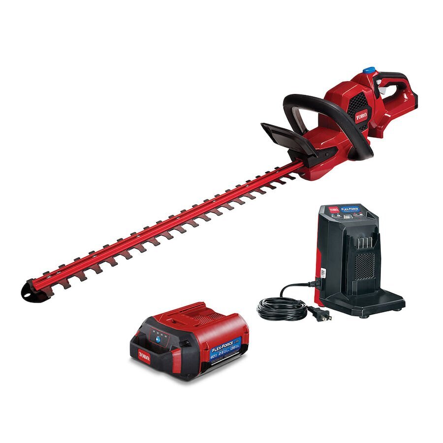 Toro 60V MAX* 24 in. (60.96 cm) Hedge Trimmer with 2.5Ah Battery