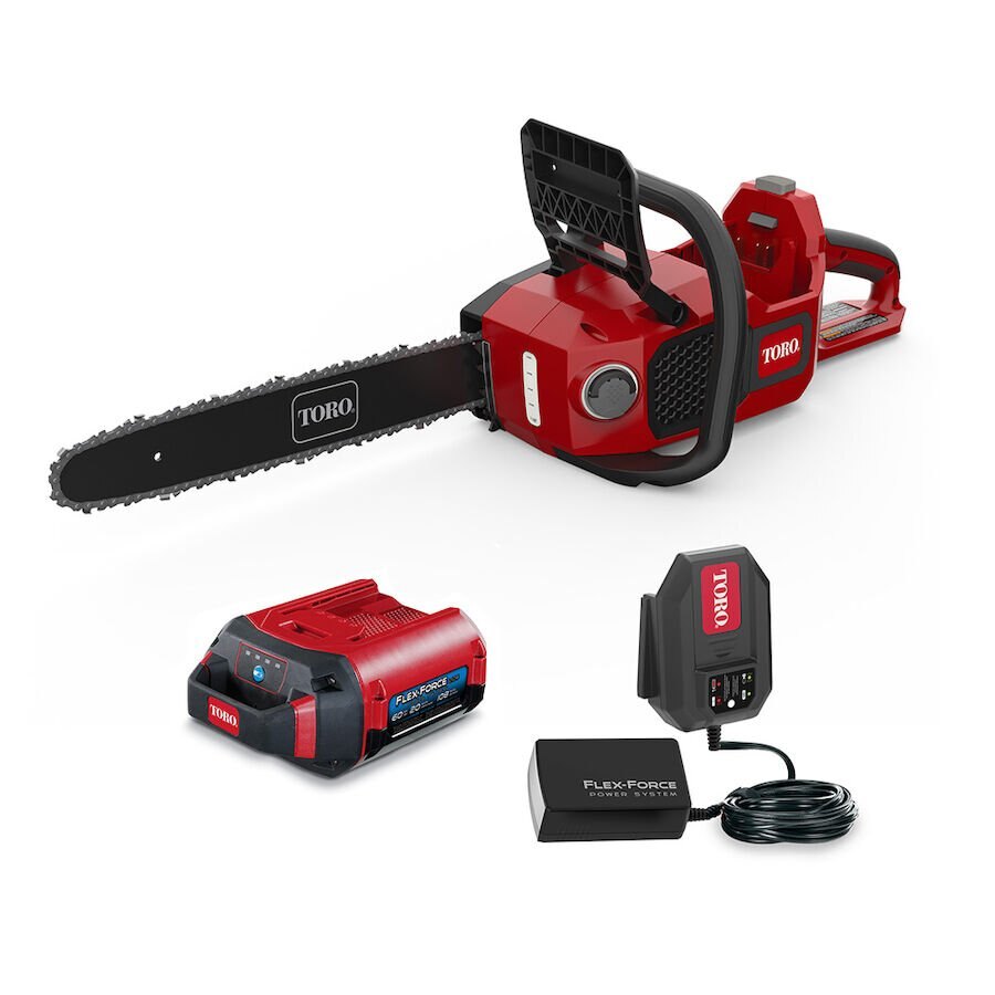 Toro 60V MAX* 16 in. (40.6 cm) Brushless Chainsaw with 2.0Ah battery