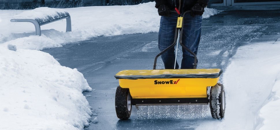 SnowEx® SD 95 Walk Behind Drop Spreaders