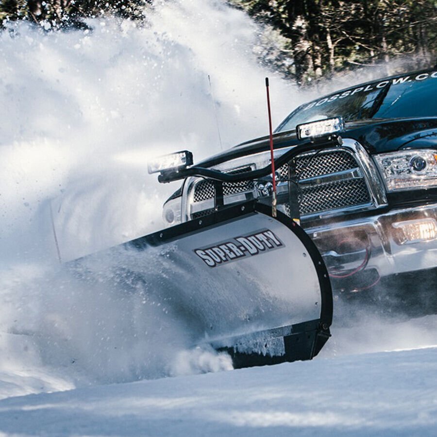 Boss 9' Stainless Steel Trip Edge Super Duty