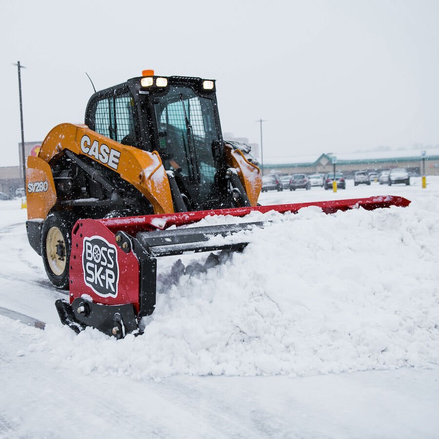 Boss 6' Rubber Edge SKR BOX PLOWS