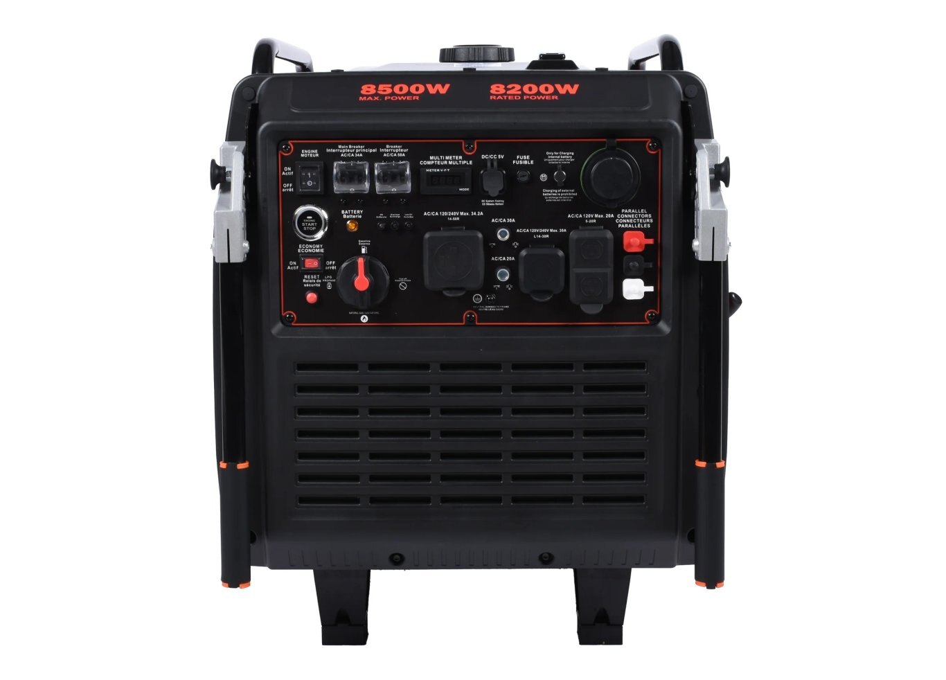 Ducar 8500W Inverter generator with remote start (Tri fuel: LPG, Gas and Natural Gas)