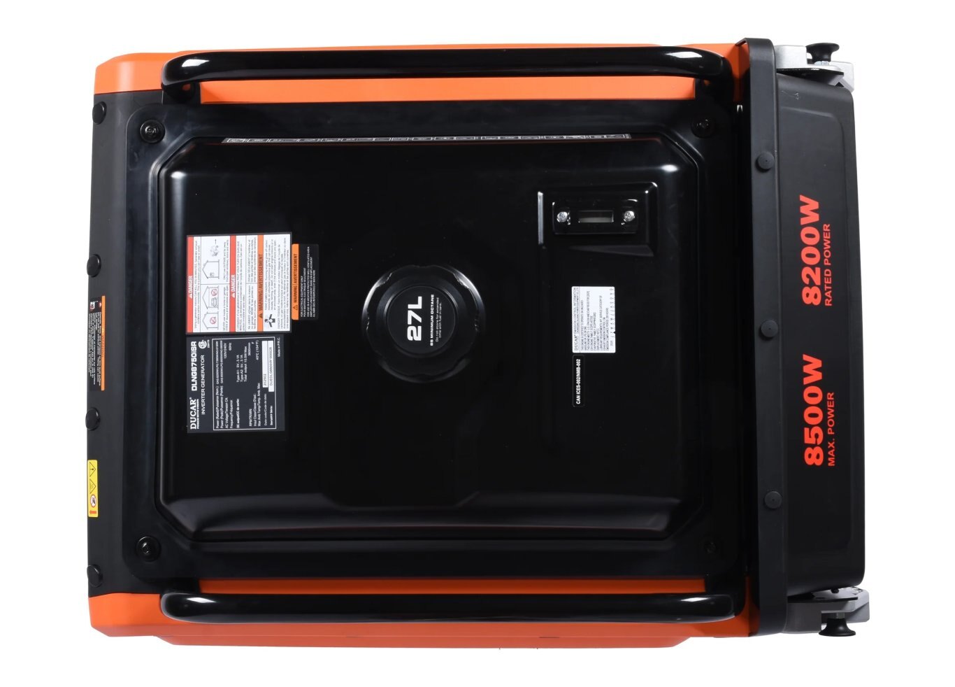 Ducar 8500W Inverter generator with remote start (Tri fuel: LPG, Gas and Natural Gas)