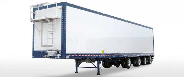 2014 Deloupe Chip Semi trailer