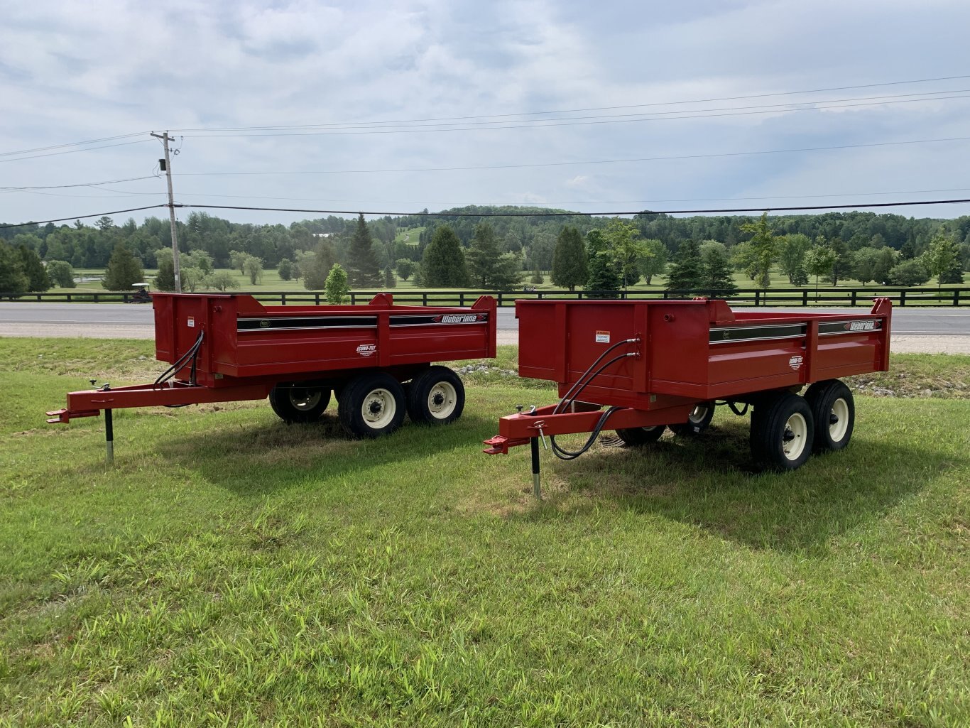 New Weberlane 8 Ton Dump Trailer