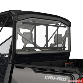 Rear Glass Window With Sliding Panel