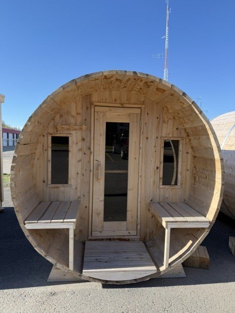 Barrel Cedar Sauna 6X8