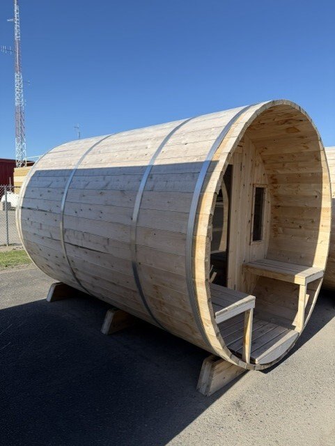 Barrel Cedar Sauna 6X8