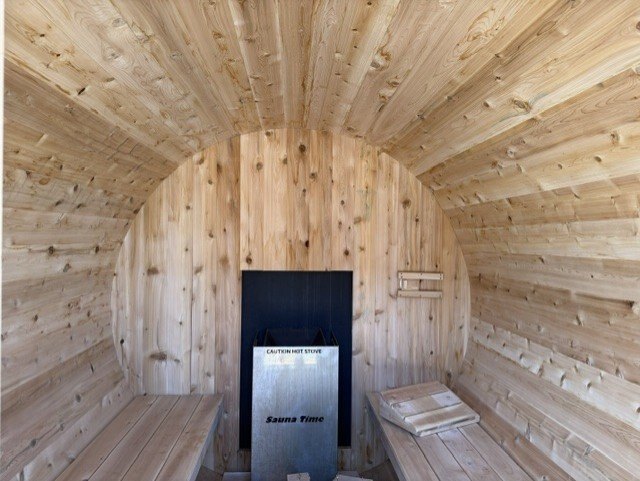 Barrel Cedar Sauna 6X8