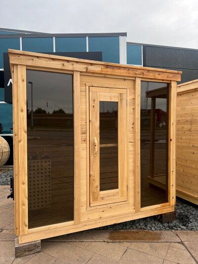 6X8 Cedar Sauna Cube