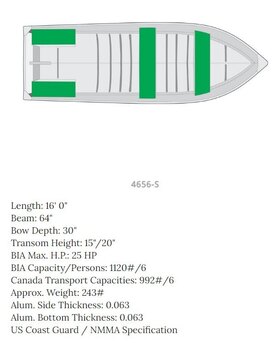 2024 Mirrocraft 4656 16'