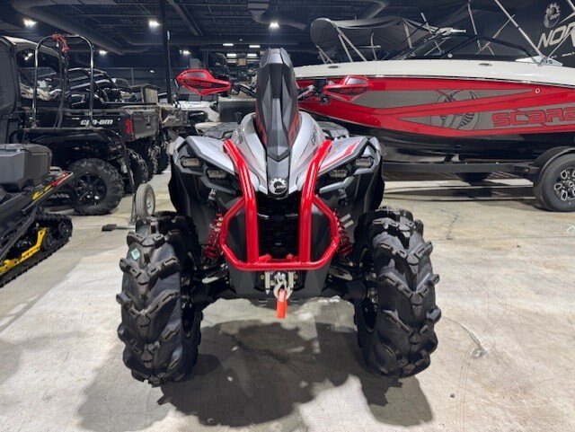 2025 Can Am Renegade X MR 1000R hyper silver legion red