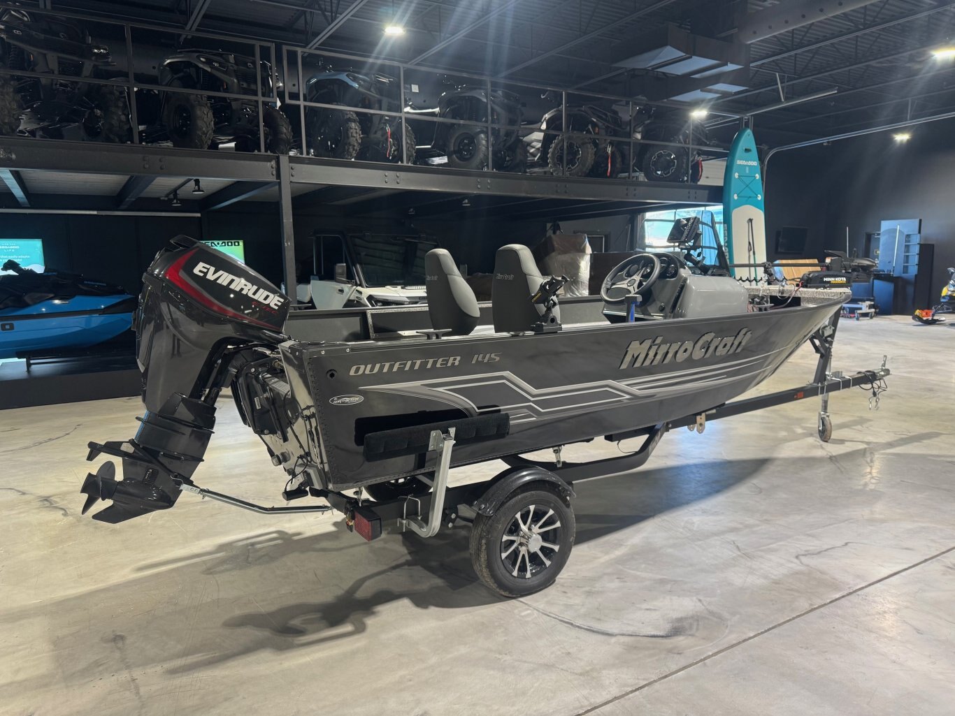 2025 Mirrocraft Outfitter 145SC Boat package