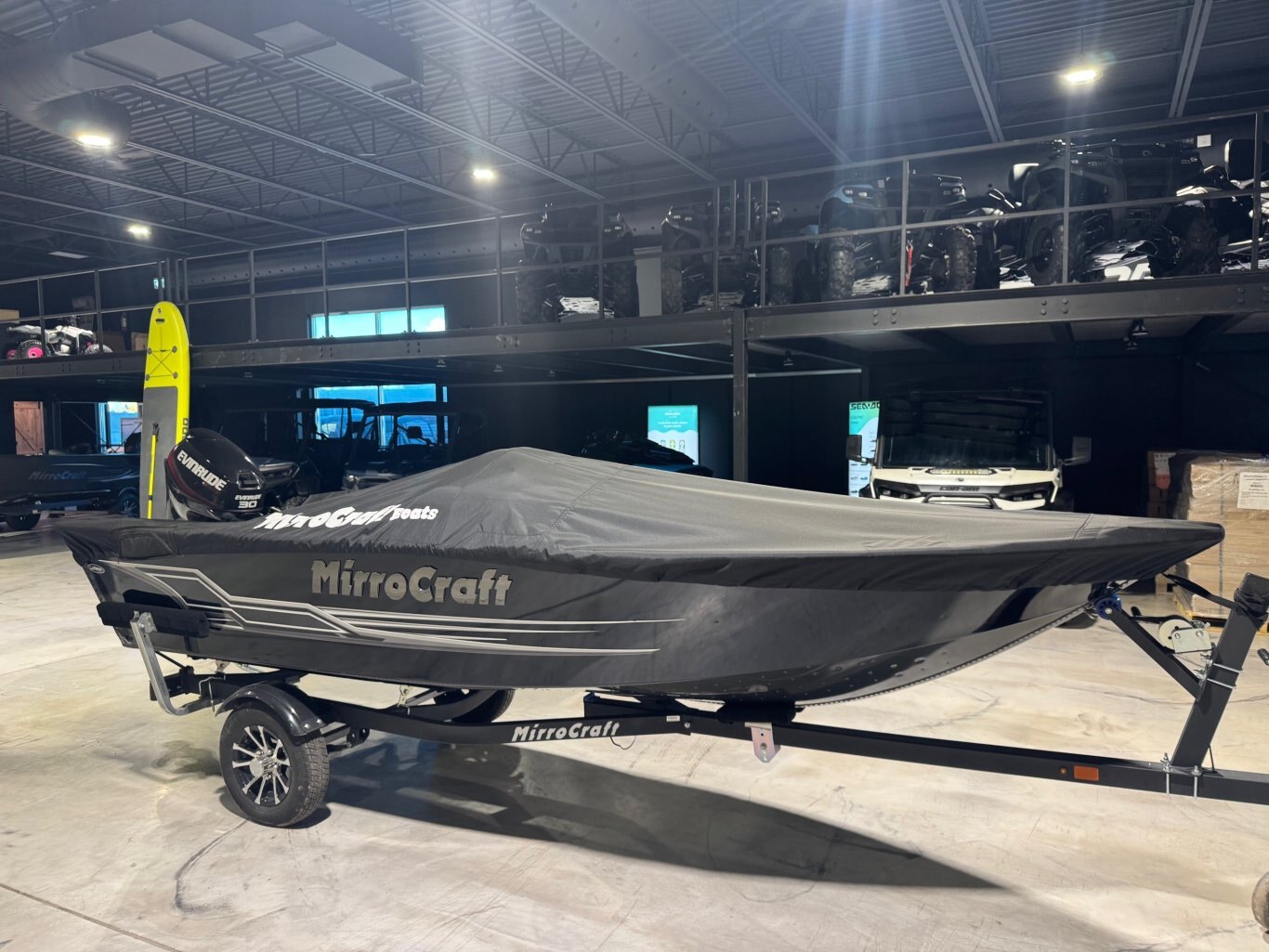2025 Mirrocraft Outfitter 145SC Boat package