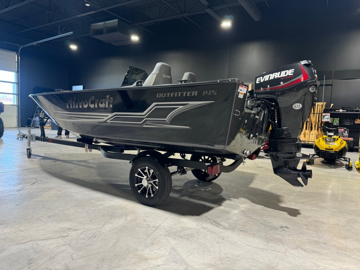 2025 Mirrocraft Outfitter 145SC Boat package