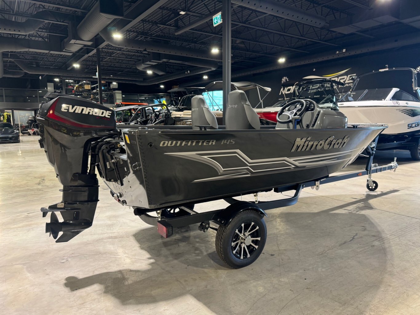 2025 Mirrocraft Outfitter 145SC Boat package