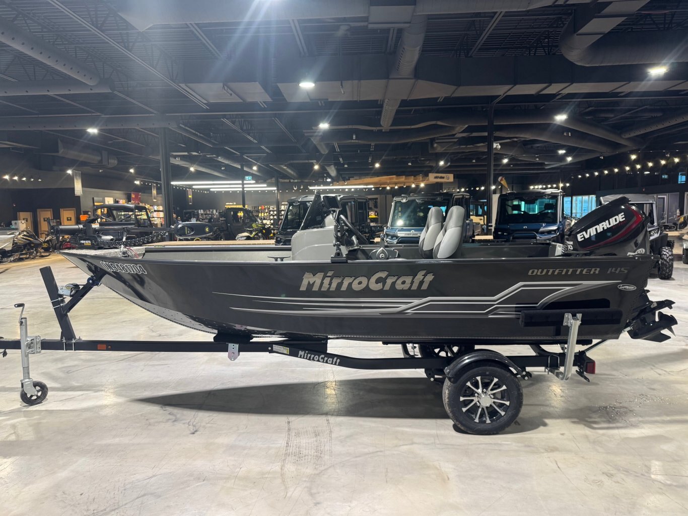 2025 Mirrocraft Outfitter 145SC Boat package