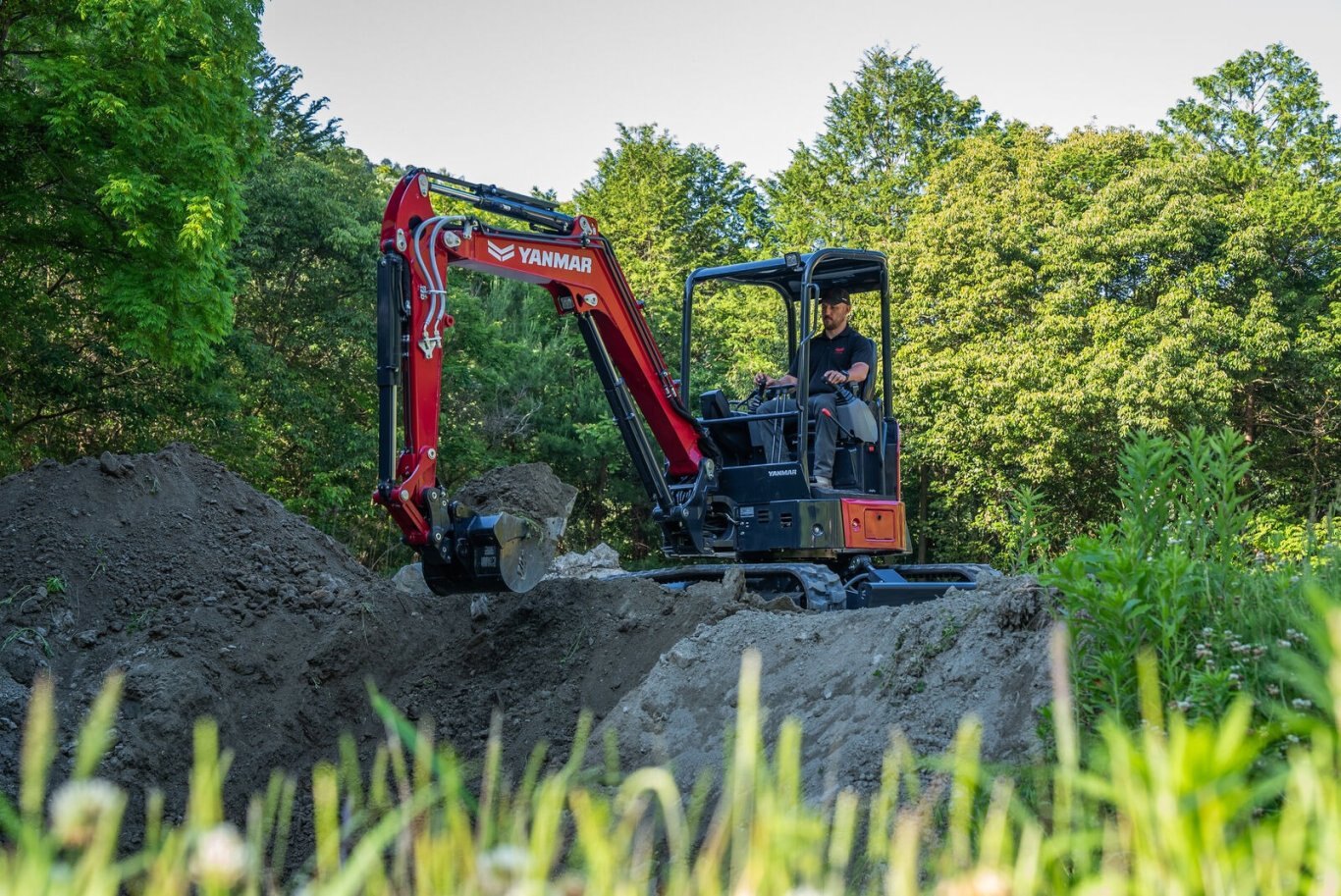 Yanmar Mini Excavator ViO35 7