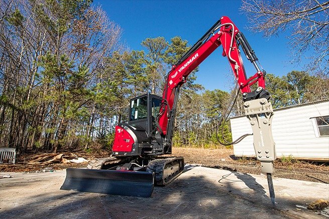 Yanmar Mini Excavator ViO55 6A