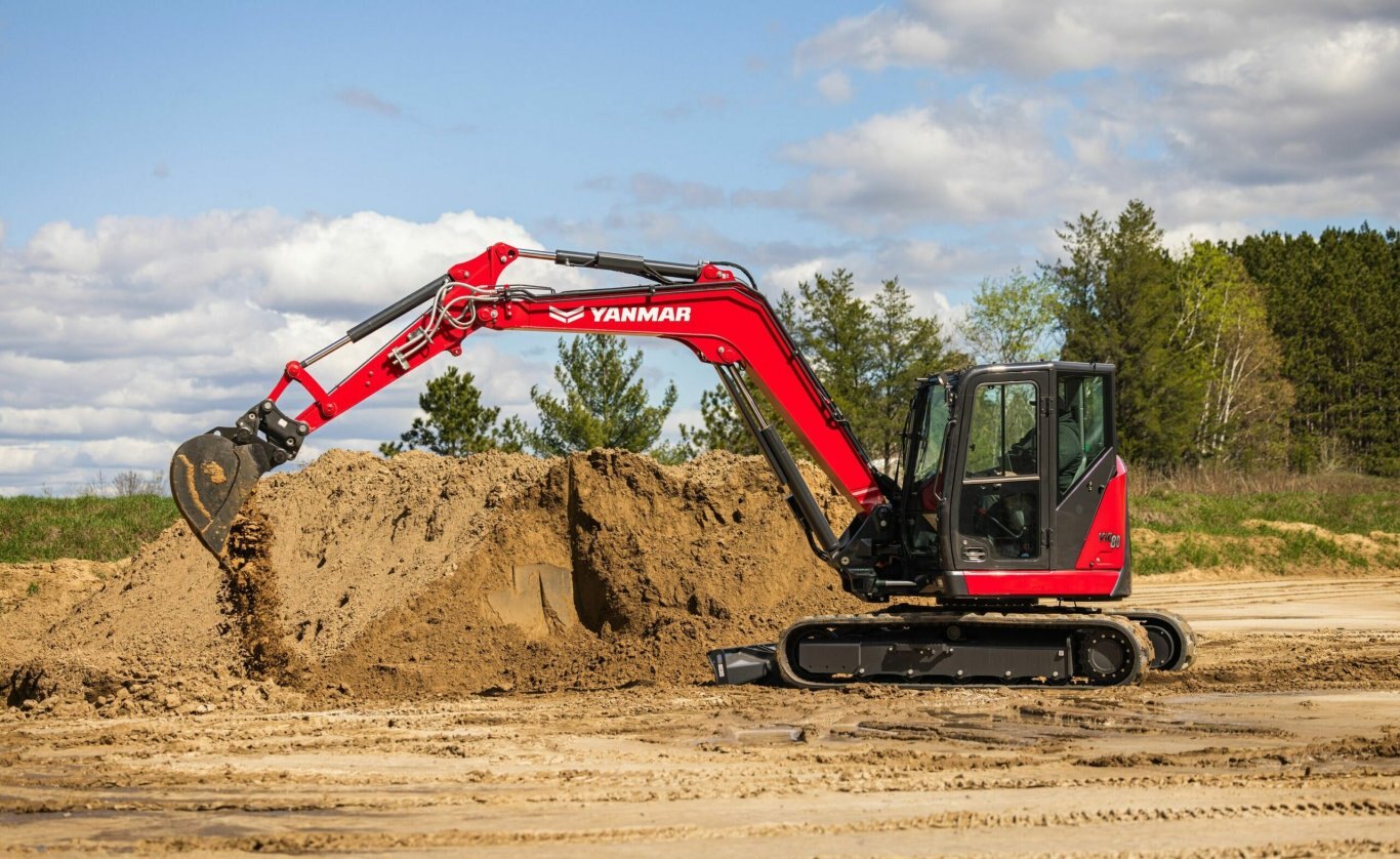 Yanmar Mini Excavator ViO80 7