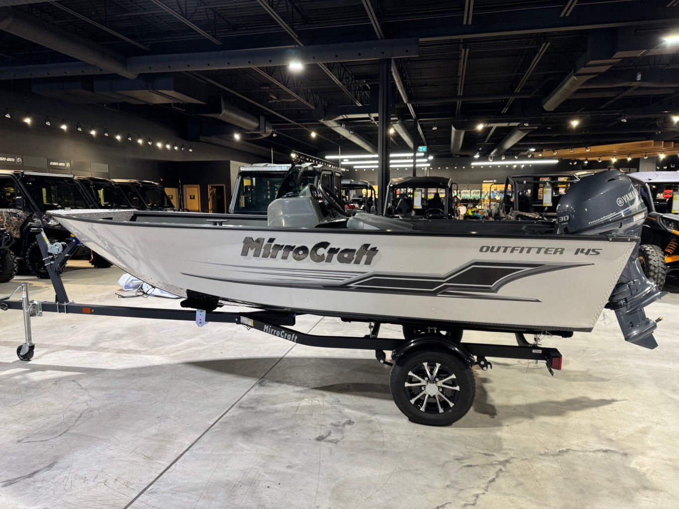 2025 Mirrocraft Outfitter 145SC with 30HP Yamaha