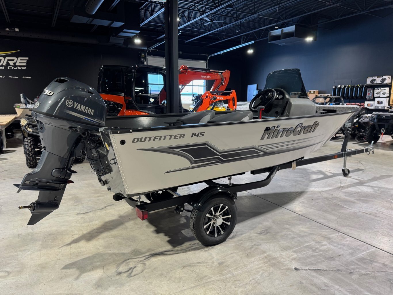 2025 Mirrocraft Outfitter 145SC with 30HP Yamaha