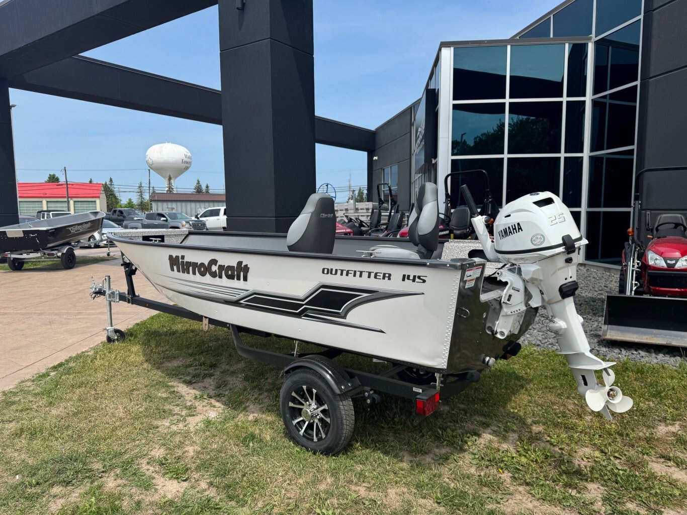2025 Mirrocraft Outfitter 145T with Yamaha F25LWTHC2