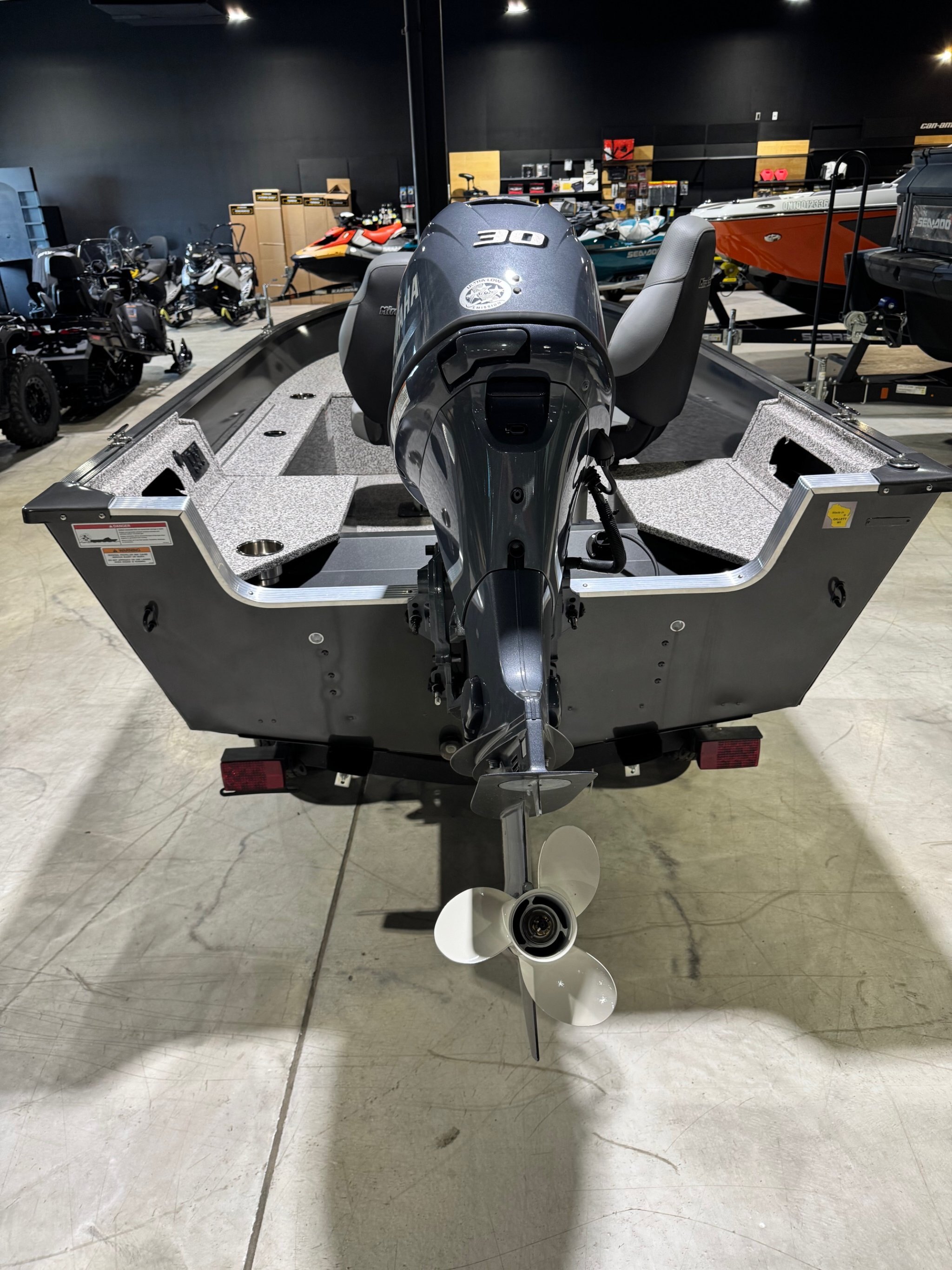 2025 Mirrocraft Outfitter 145T with Yamaha F30LA