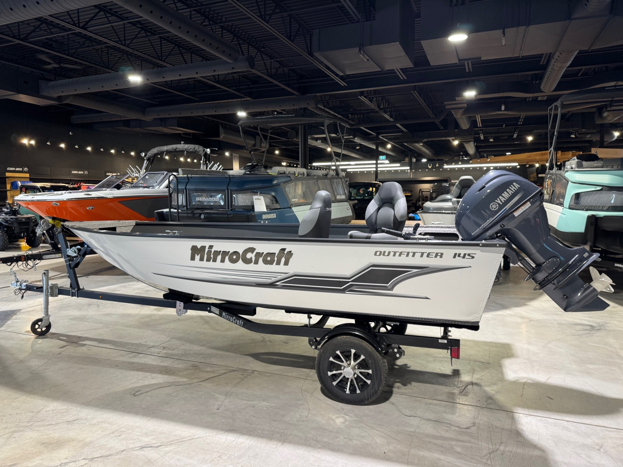 2025 Mirrocraft Outfitter 145T with Yamaha F30LA