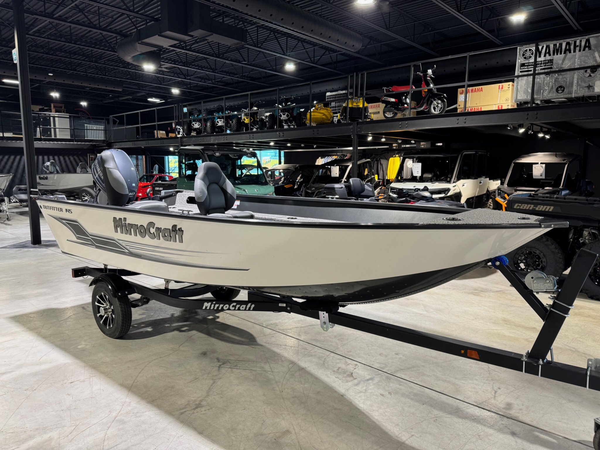 2025 Mirrocraft Outfitter 145T with Yamaha F30LA