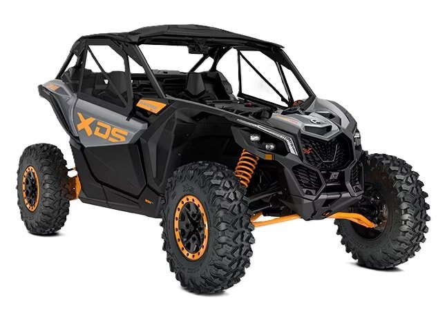 2027 Can Am Maverick X3 X DS TURBO RR Dolomite Grey & Orange Crush