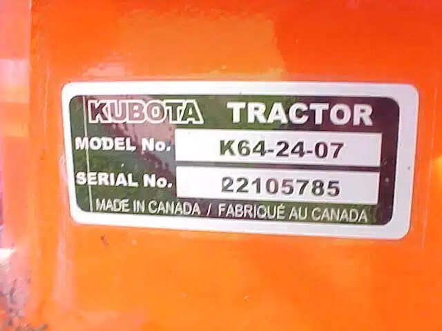 2021 Kubota K64 24 07