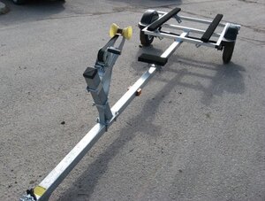Excalibur 1000lb Single Axle Boat Trailer