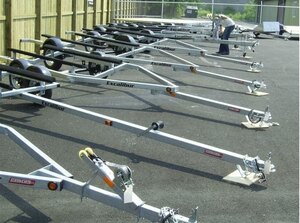 Excalibur 1600lb Single Axle Boat Trailer