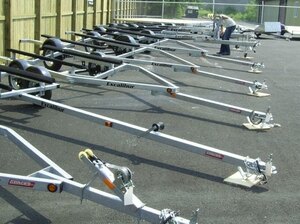Excalibur 2500lb Single Axle Boat Trailer