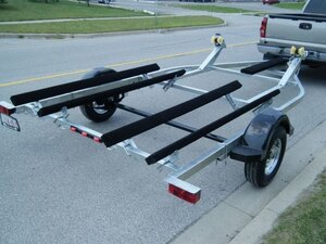 Excalibur Double PWC Trailer Galvanized