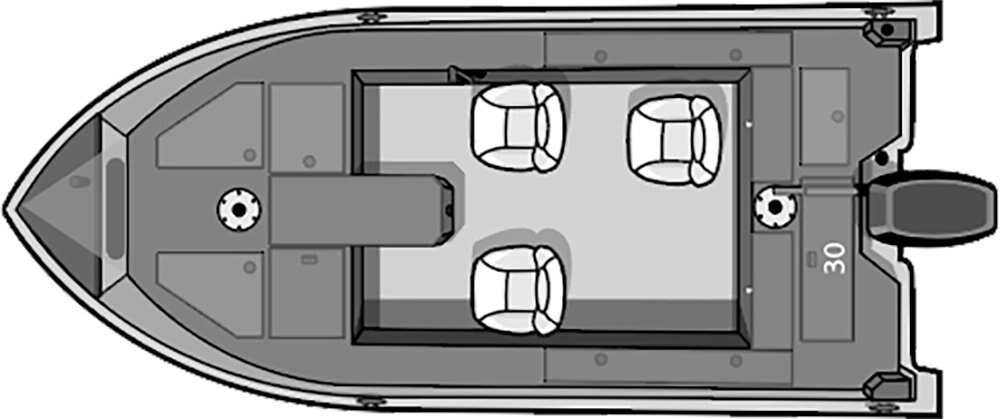 Smoker Craft EXCURSION PRO 166 T PRO SAPPHIRE BLUE