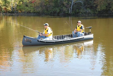 Sportspal 14' Sq. Stern Canoe Birch Bark