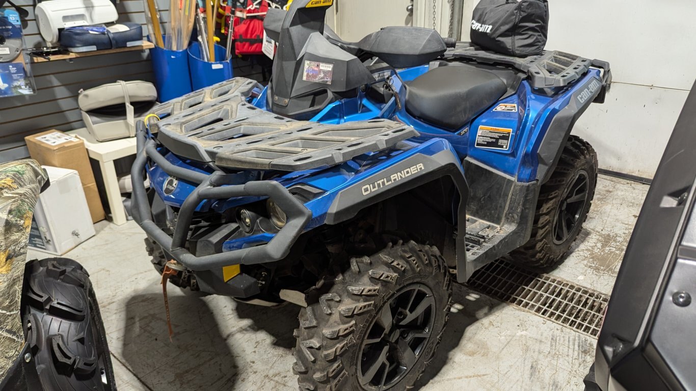 2022 Can Am Outlander XT 850 oxford blue