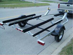 2026 Excalibur Double PWC Trailer Galvanized 