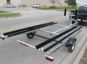 2026 Excalibur Pontoon Boat Trailer 1700lb capacity up to 17 ft 