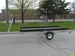 2026 Excalibur Pontoon Boat Trailer 1700lb capacity up to 17 ft 