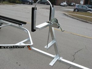 2026 Excalibur Pontoon Boat Trailer 2700lb Capacity up to 21 ft. 