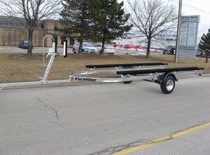 2026 Excalibur Pontoon Boat Trailer 2700lb Capacity up to 21 ft. 
