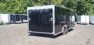 2026 Excalibur 8.5 X 20 HD 7K Enclosed Car / Auto Hauler Trailer 30in. Slant V Nose